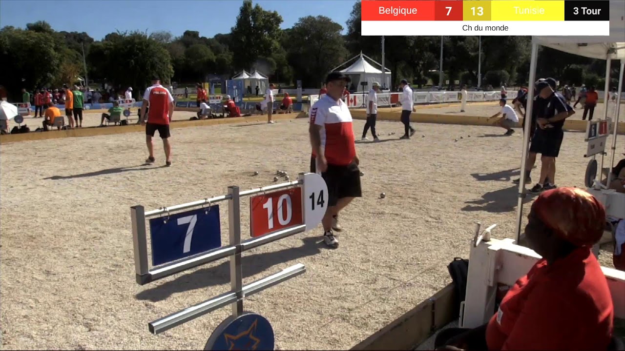 Miniature : Pétanque 2025: Belgique Italie ch du monde X2 Homme