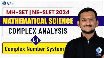 L 01  complex number System | Complex Analysis | MH-SET/NE-SLET 2024