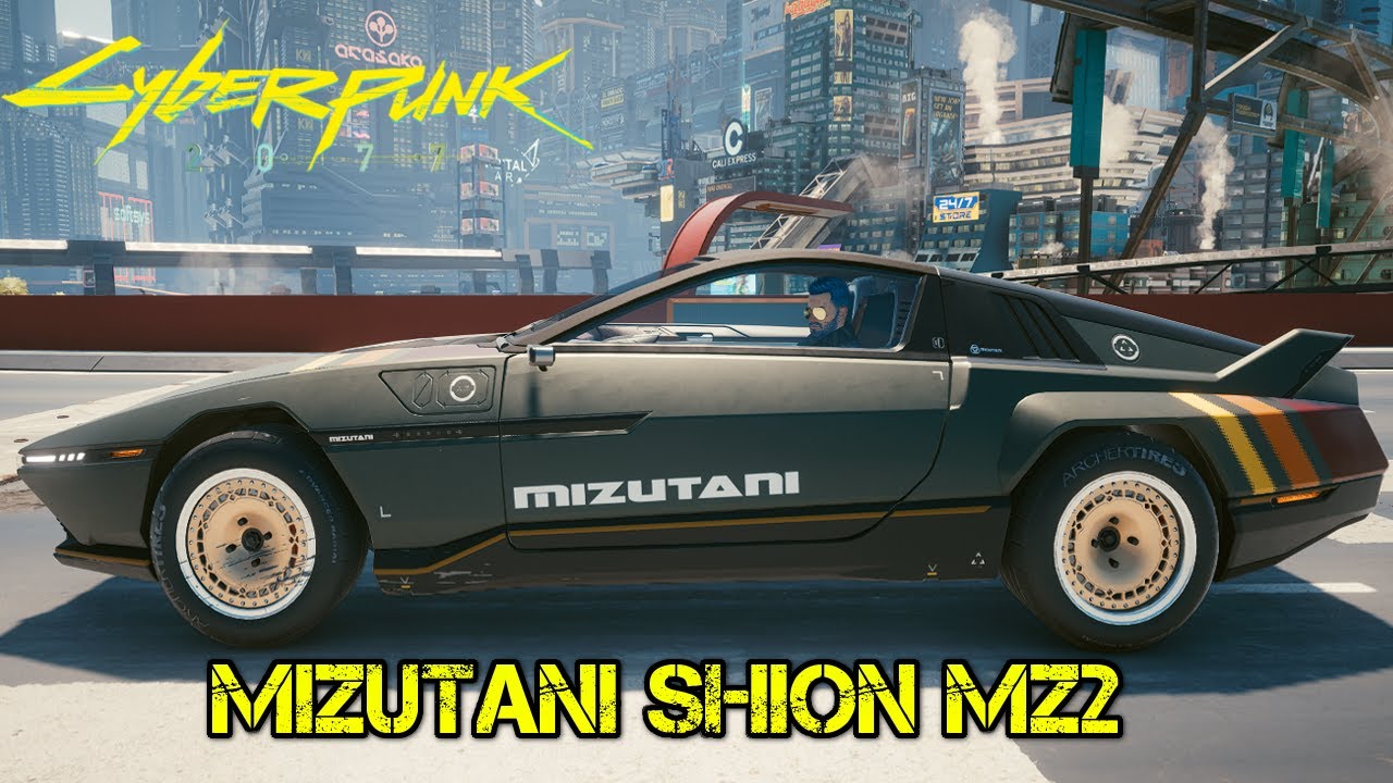 Cyberpunk 2077 Cars MIZUTANI SHION MZ2 YouTube