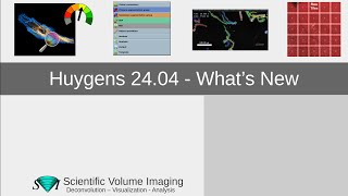 Huygens What's New 24.04 Webinar