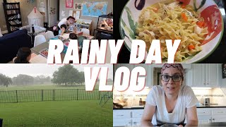 DAY IN OUR LIFE | HOMESCHOOL MOM OF 4 | RAINY DAY VLOG by Roots and Arrows 173 views 2 years ago 11 minutes, 32 seconds