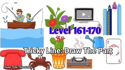 Tricky Line : Draw The Part Level 161,162,163,164,165,166,167,168,169,170