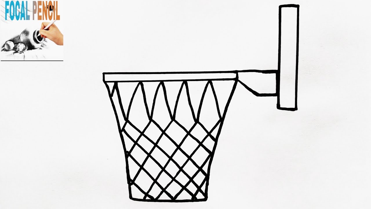 basketball net drawing