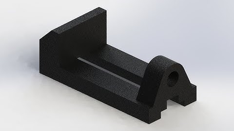 BENCH VISE ASSEMBLY IN SOLID WORKS #01