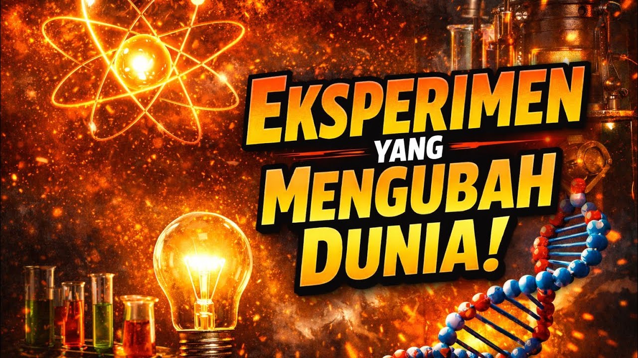 5 Eksperimen Sains Paling Bersejarah di Dunia❗#eksperimen #sains #edukasi 