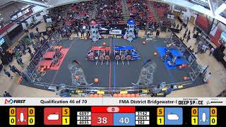 2019 FMA District Bridgewater-Raritan Event - Qualification Match 46