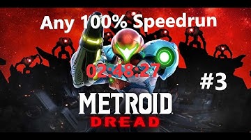 #3 ITALIAN RECORD Metroid Dread in HARD MODE Any% Speedrun - 02:48:27