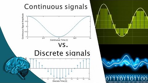 SIGNALS: Continuous Signal vs. Discrete Signal | DSP part 2