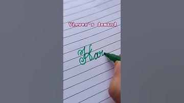 #harini #cursive writing #handwriting #cursive writing name