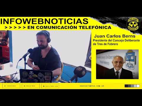 Juan Carlos Berns 07/09/22 - Entrevista de Adrián Cordara en Infowebnoticias RADIO