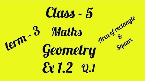 5th std maths Geometry term 3 Ex 1.2 Q1