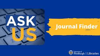 Journal Finder