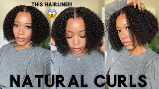 Wow…Look at the Hairline on This Curly Wig! 😱| Easy Beginner Install ft. Myfirstwig