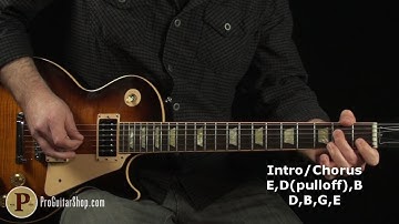 Aerosmith -Toys In The Attic Guitar Lesson