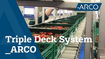 Automatic Tomato Packaging: Triple Deck System - Agri & Food Machines - ARCO Solutions