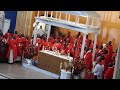 Entrance Procession During the Uganda Martyrs