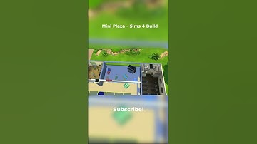 I built a shopping mall in The Sims 4 #thesims4 #sims4buildchallenge #sims4