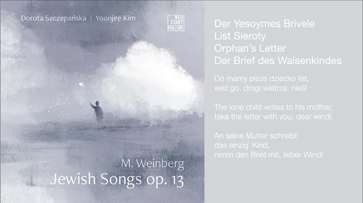 Weinberg, Jewish Songs op.13 / Dorota Szczepaska & Yoonjee Kim #weinberg #artsong #yiddish