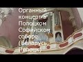 Полоцк, концерт органной музыки в Софийском соборе