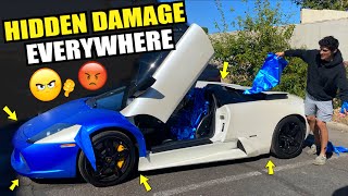 Unwrapping Our Cheap Lamborghini Was a DISASTER...