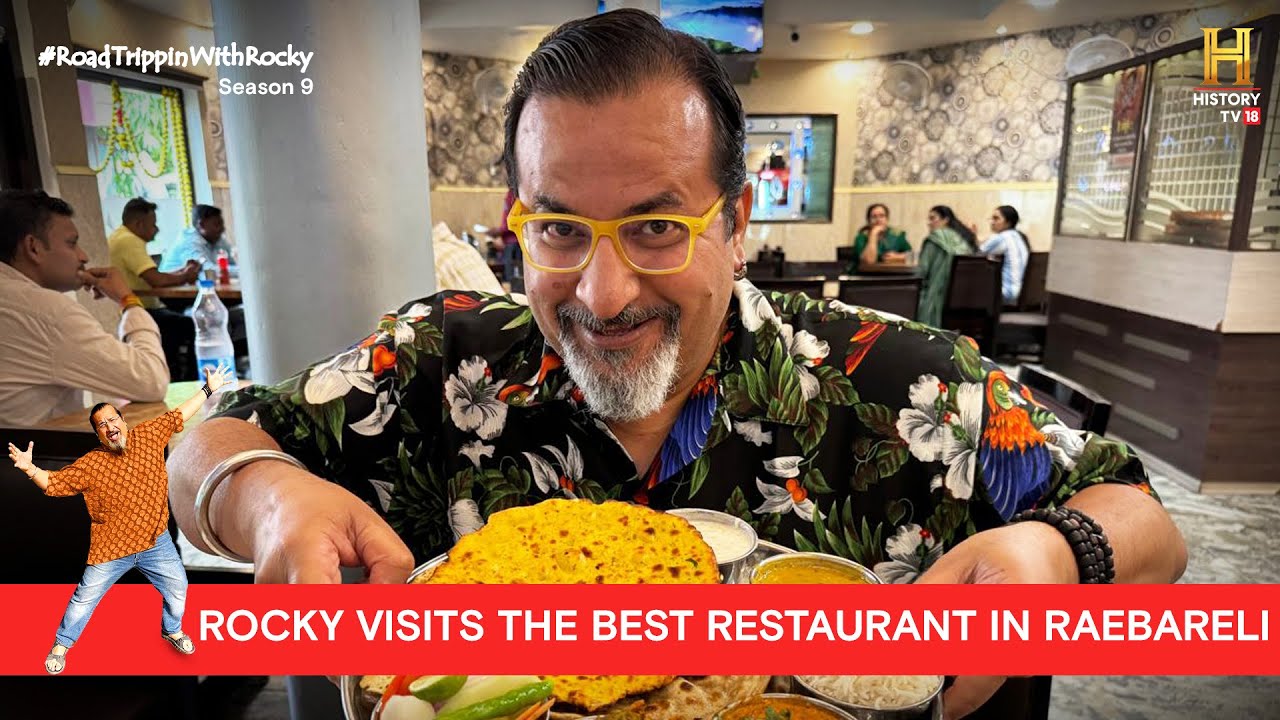 Rocky enjoys Thali at Suyash Restaurant, Rae Bareilly |  #RoadTrippinwithRocky S9 | D08V04
