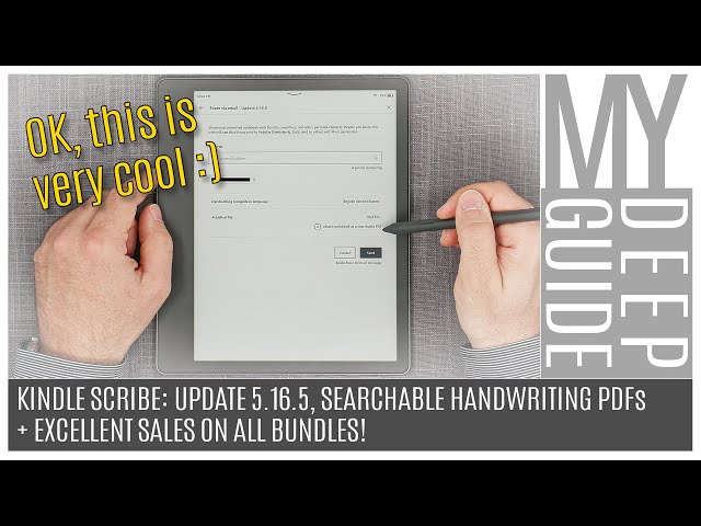 Can the Kindle Scribe replace the yellow notepad? – GeekWire