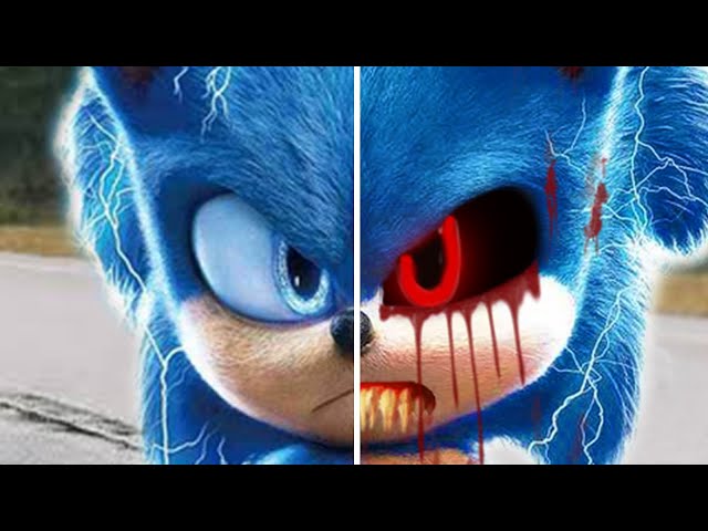 Movie Super Sonic vs Sonic exe #moviesonic #moviesupersonic #moviesoni