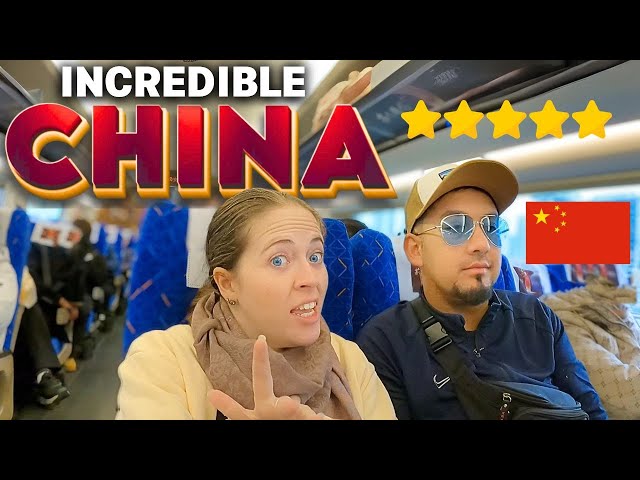High Speed Train in CHINA is NEXT LEVEL - Chengdu to Xi`an was CRAZY 🇨🇳 class=