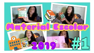 Meu Material Escolar 2019 ️ #1 (Mundo Da Ana)