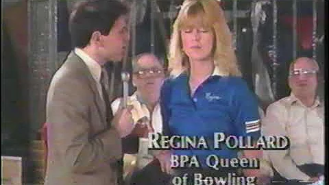KIng of TV Bowling Regina Pollard at Heid's Lanes ...