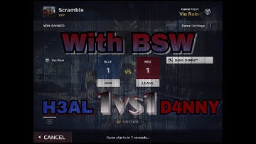 Modern Combat 5 | 1vs1 (D4NNY vs H3AL) With BSW Ep.1