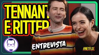 DAVID TENNANT E KRYSTEN RITTER - ENTREVISTA - NERD RABUGENTO