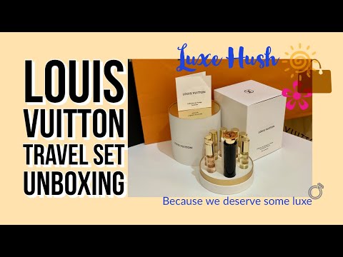 Louis Vuitton Miniature Set For Men Eau De Parfum Unboxing