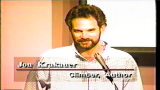 Jon Krakauer · Into Thin Air · 1996 Everest Disaster Presentation screenshot 1