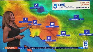 KTLA 5 News Weather Forecast 10 p.m. - Friday, April 3, 2026