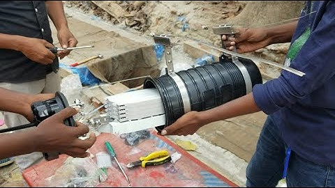 Optical Fiber Joint Closure Setup | SUCH Lifeis Positive