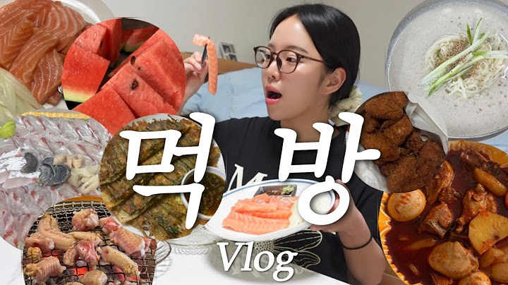 [vlog] Who doesn't have an appetite in the summer?🍉🐟🍺 Drinking alone mukbang vlog (eel/croaker sa...