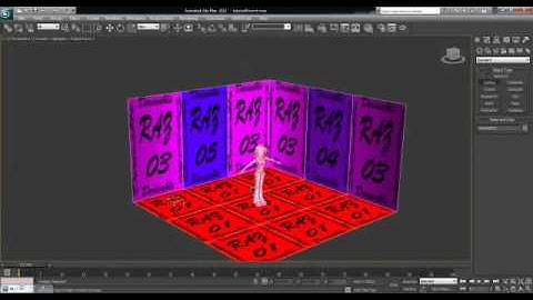 How to make a simply Room to 3D Max & export to IMVU