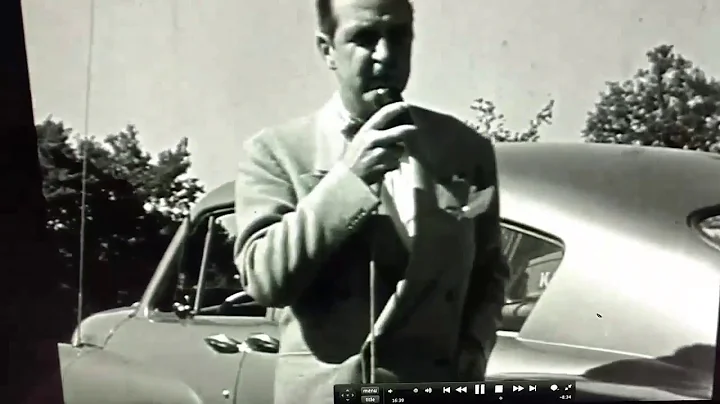 Extremely rare original footage of Preston Tucker ...