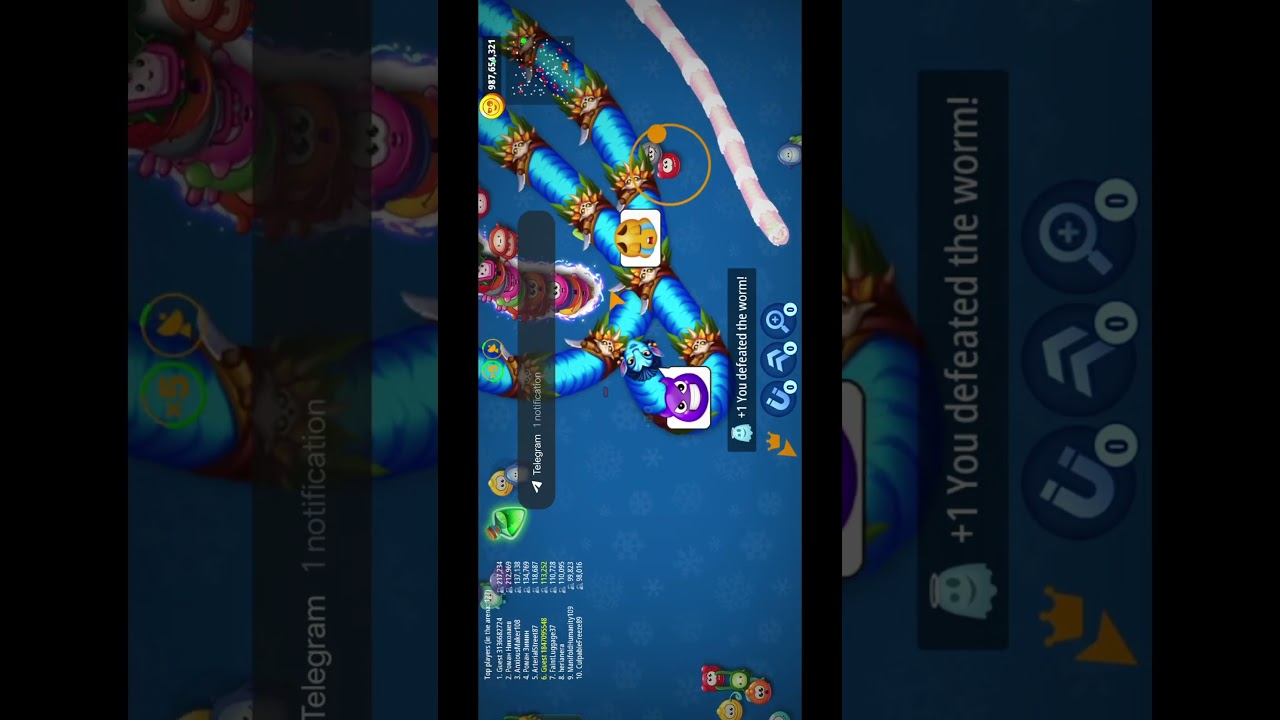 WORMS ZONE.IO MOD MENU UNLOCK SNAKE 😱