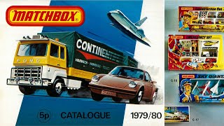 Presentation of all Matchbox models produced between 1979 and 1980