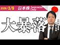 日経平均暴落と原油高騰