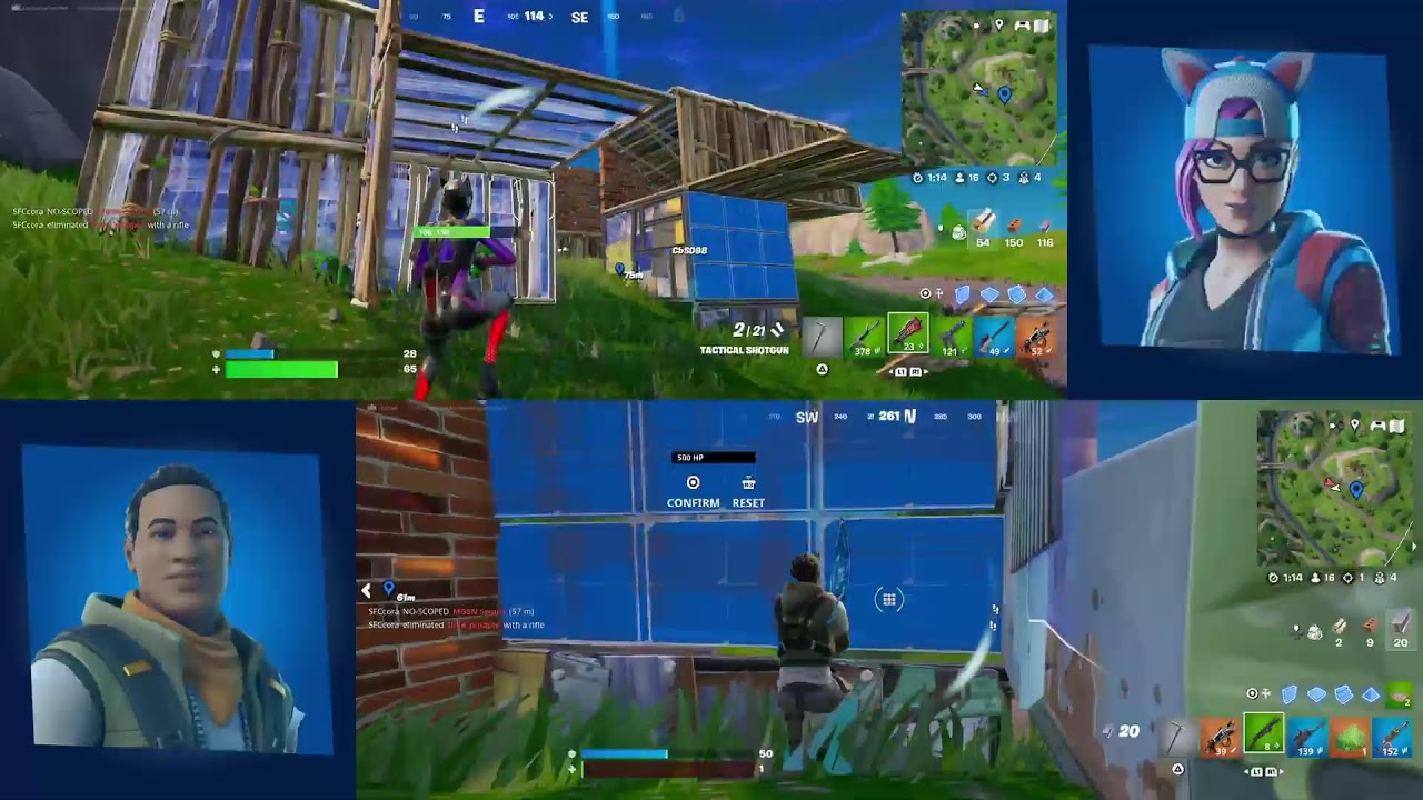 Souper and Bronco gaming, like there's no tomorrow |fortnite X terraria X wii