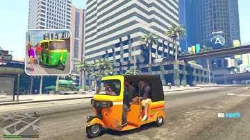 Tuk Tuk Auto Driving Games 3D