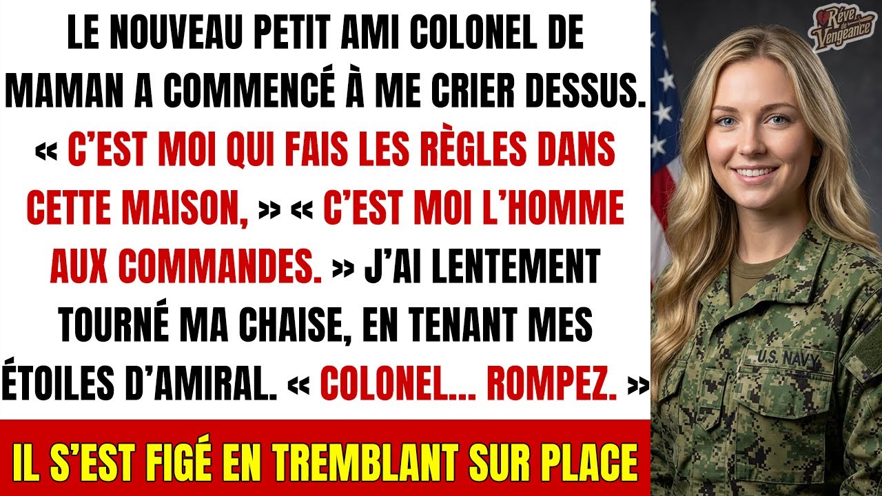 Un Colonel m'humilie lors d'un dîner, sans savoir que je suis Amiral...