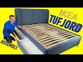 Ikea tufjord upholstered storage bed assembly instructions