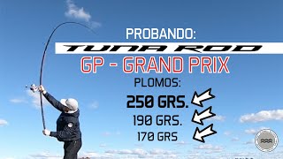 ✅ Prueba de la Tuna Rod GP Grand Prix. +230 metros con 250 gramos.