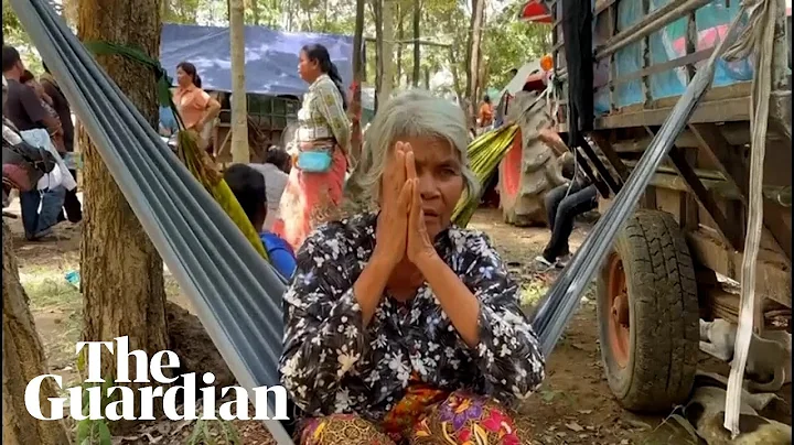 Cambodians take shelter at remote temple while cross-border attacks continue with Thailand