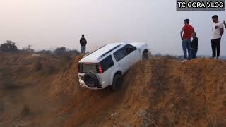 Fortuner, Thar, Storme 400, Endeavour: Trying a vertical climb.#TCGORAVLOGGER