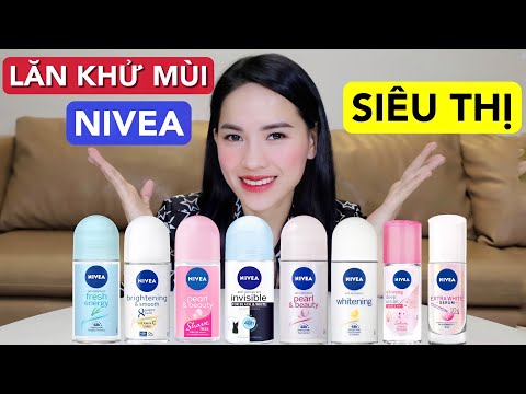 [Review] TOP 7 Lăn nách NIVEA GIÁ RẺ bán chạy nhất SIÊU THỊ | Trắng da, se khít, ngăn mùi 48H??